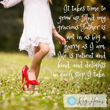 It Takes Time to Grow Up
