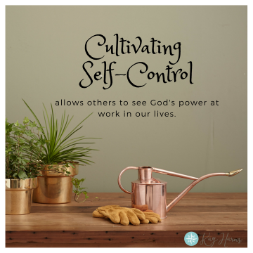 Cultivating Self-Discipline graphic